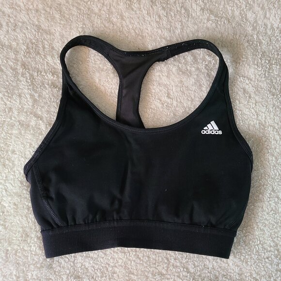 adidas Black Sports Bra - Picture 1 of 2